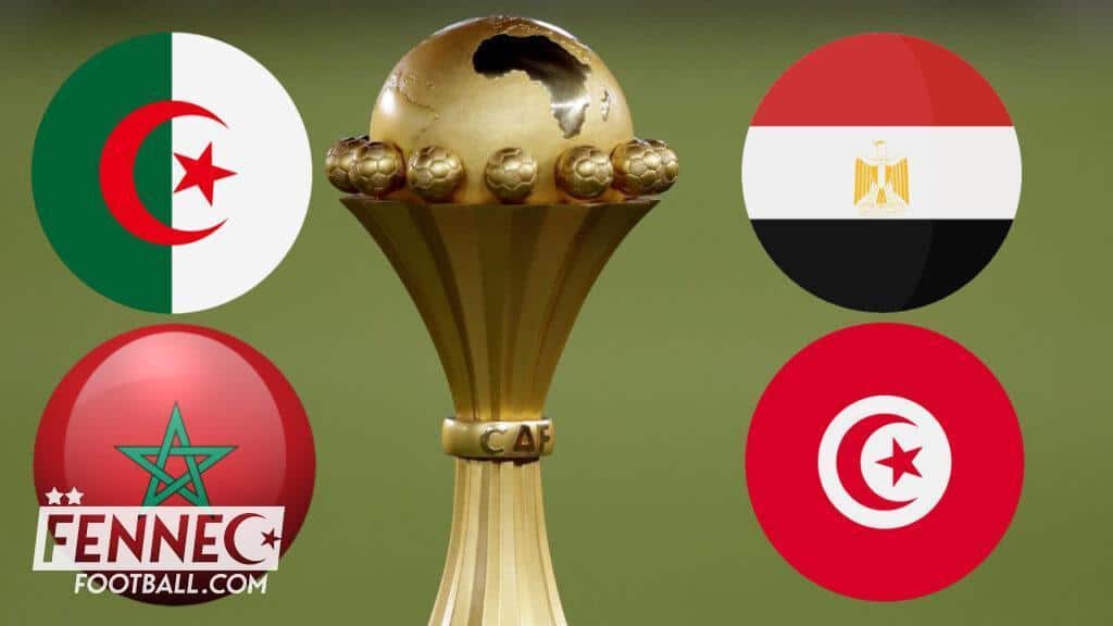 Tunisie Égypte Maroc Algérie CAN 2025