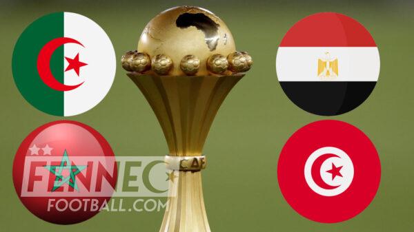 Tunisie Égypte Maroc Algérie CAN 2025
