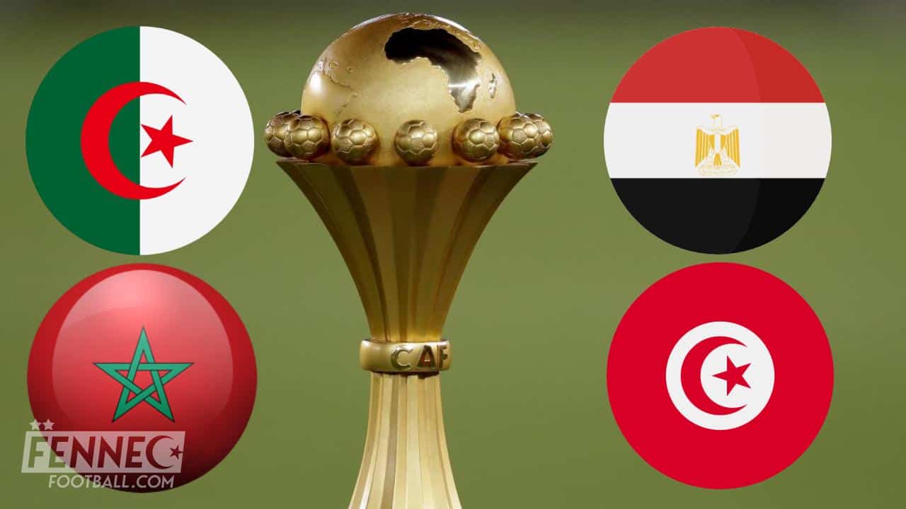 Tunisie Égypte Maroc Algérie CAN 2025