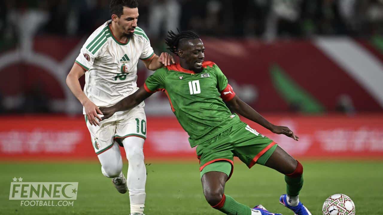 Alg&eacute;rie Burkina FASO Bennacer Bertrand Traor&eacute;