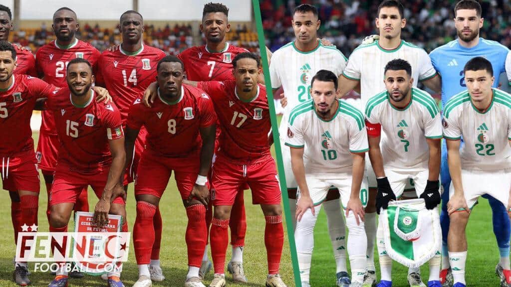 Guin&eacute;e &eacute;quatoriale Alg&eacute;rie