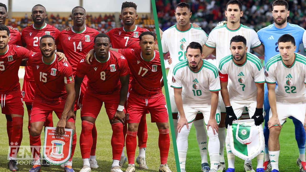 Guin&eacute;e &eacute;quatoriale Alg&eacute;rie