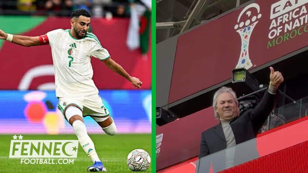 Rabah Madjer Riyad Mahrez CAN 2025 Alg&eacute;rie