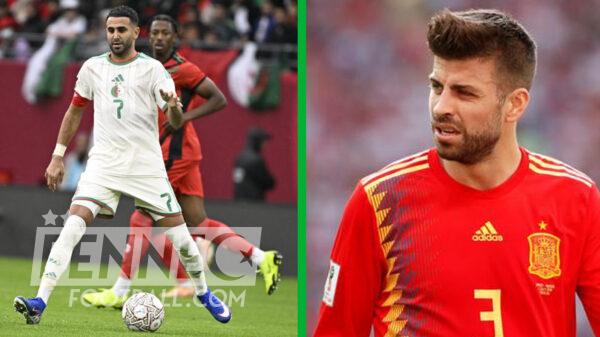 Riyad Mahrez Gerard Piqué